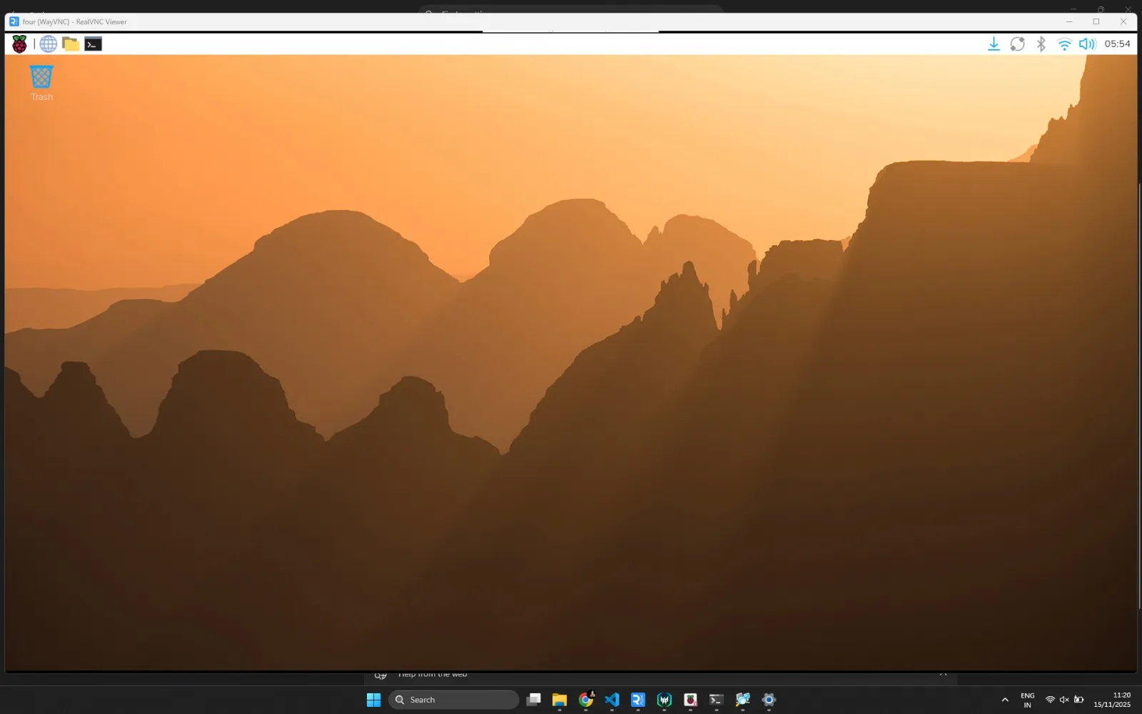 Selecting the operating system
